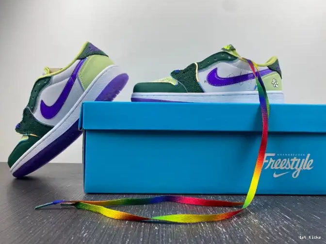 1st Kicks Shoes Low Jordan Doernbecher (2023) OG 1 Retro FD9665-351 0528